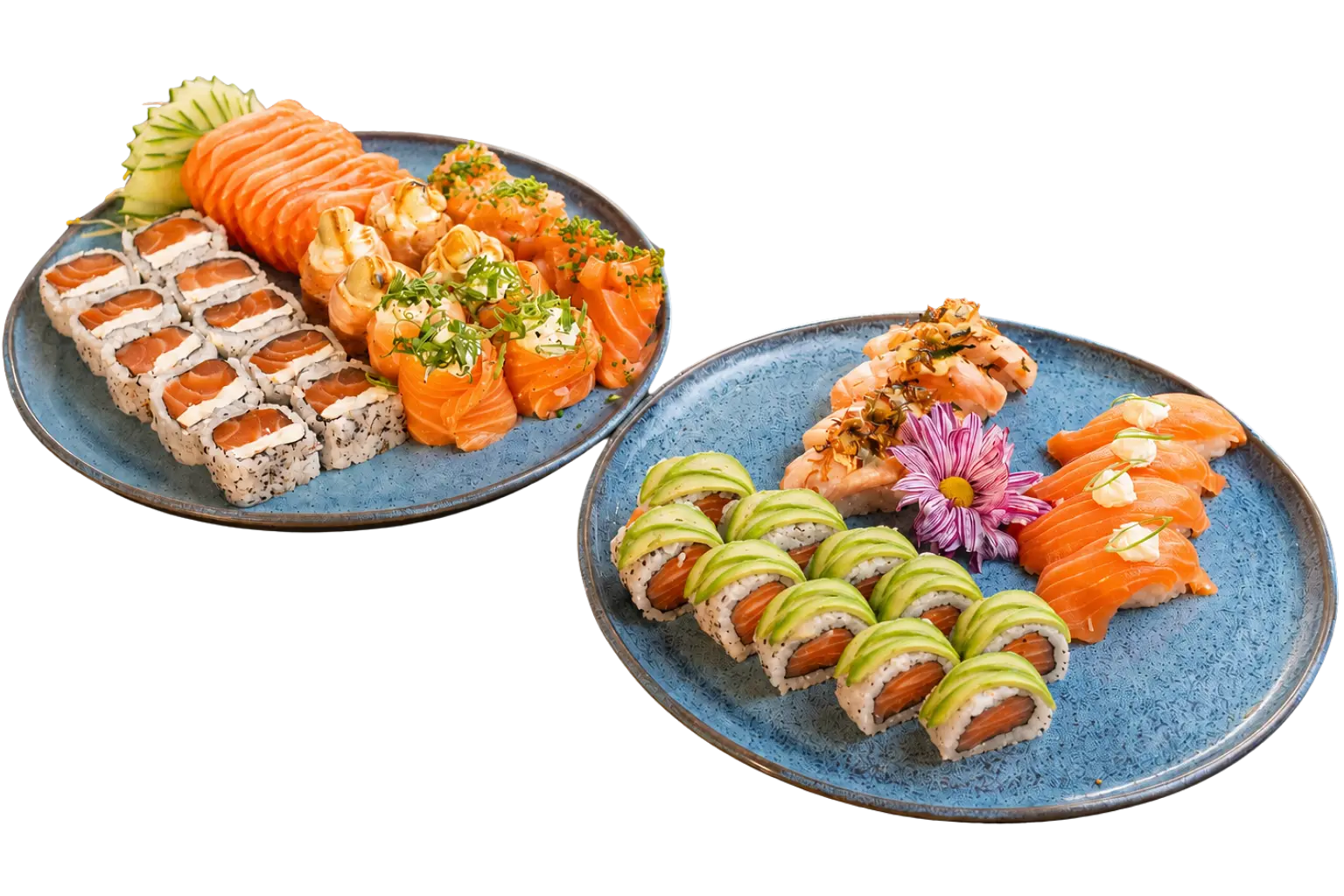 Combo Celebração com peças variadas de sushi no Vera Sushi Lounge