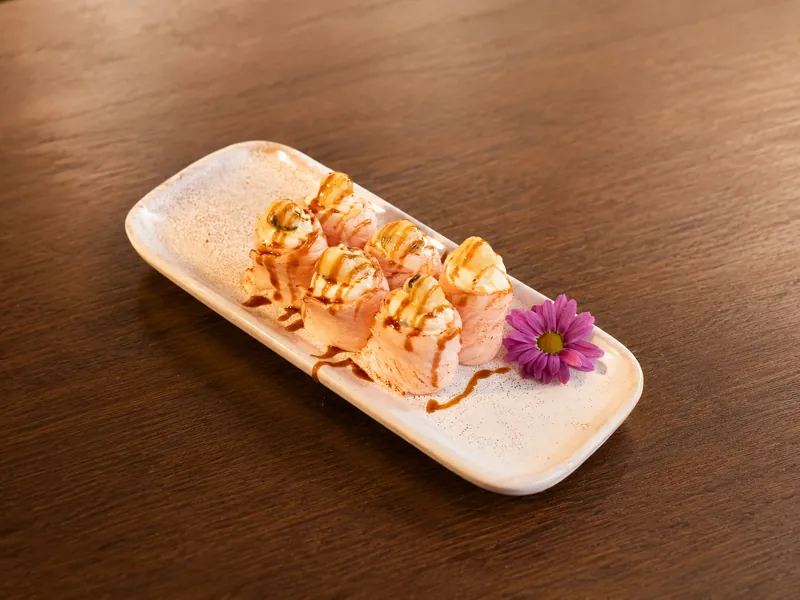 Combinado de salmão do Vera Sushi Lounge